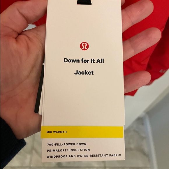 ❤️SOLD❤️ Lululemon Down For It All Jacket - Picture 8 of 11